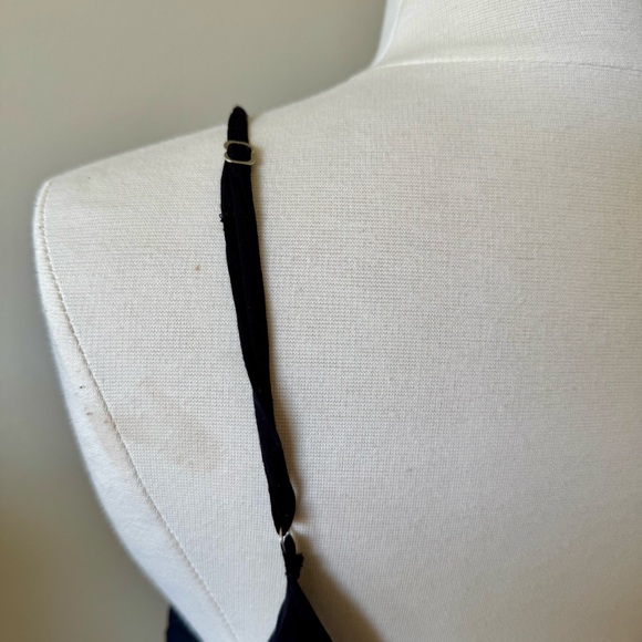 Elan Black Sleeveless Spaghetti Strap Maxi Sundress - Picture 4 of 4